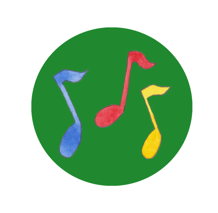icon with musical notes