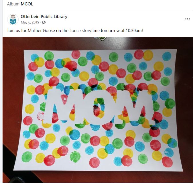 Otterbein Public Library Advertises MGOL